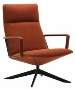 Andreu World 4-спицевое кресло с высокой спинкой Capri lounge Bu1701