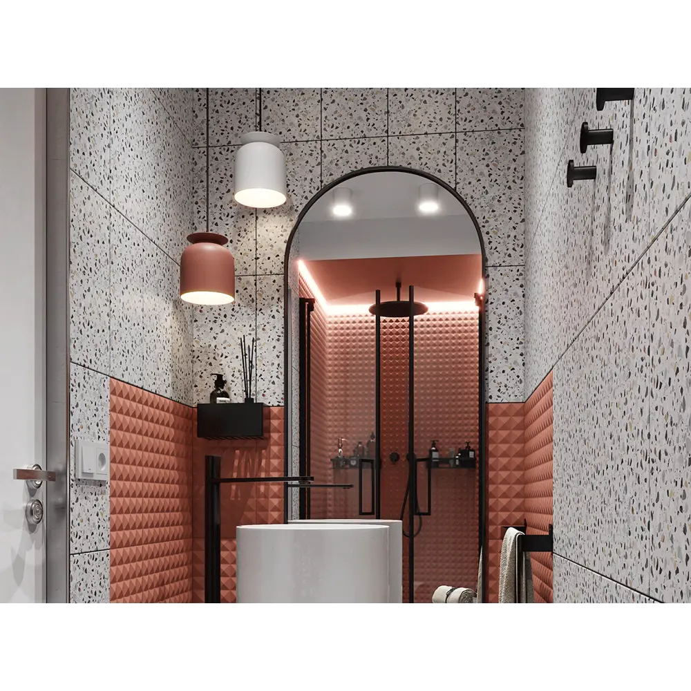 Плитка настенная Culto Asana Cotta 20x40 см 1.2 м² цвет терракотовый STLM-2188969 - Вид №3