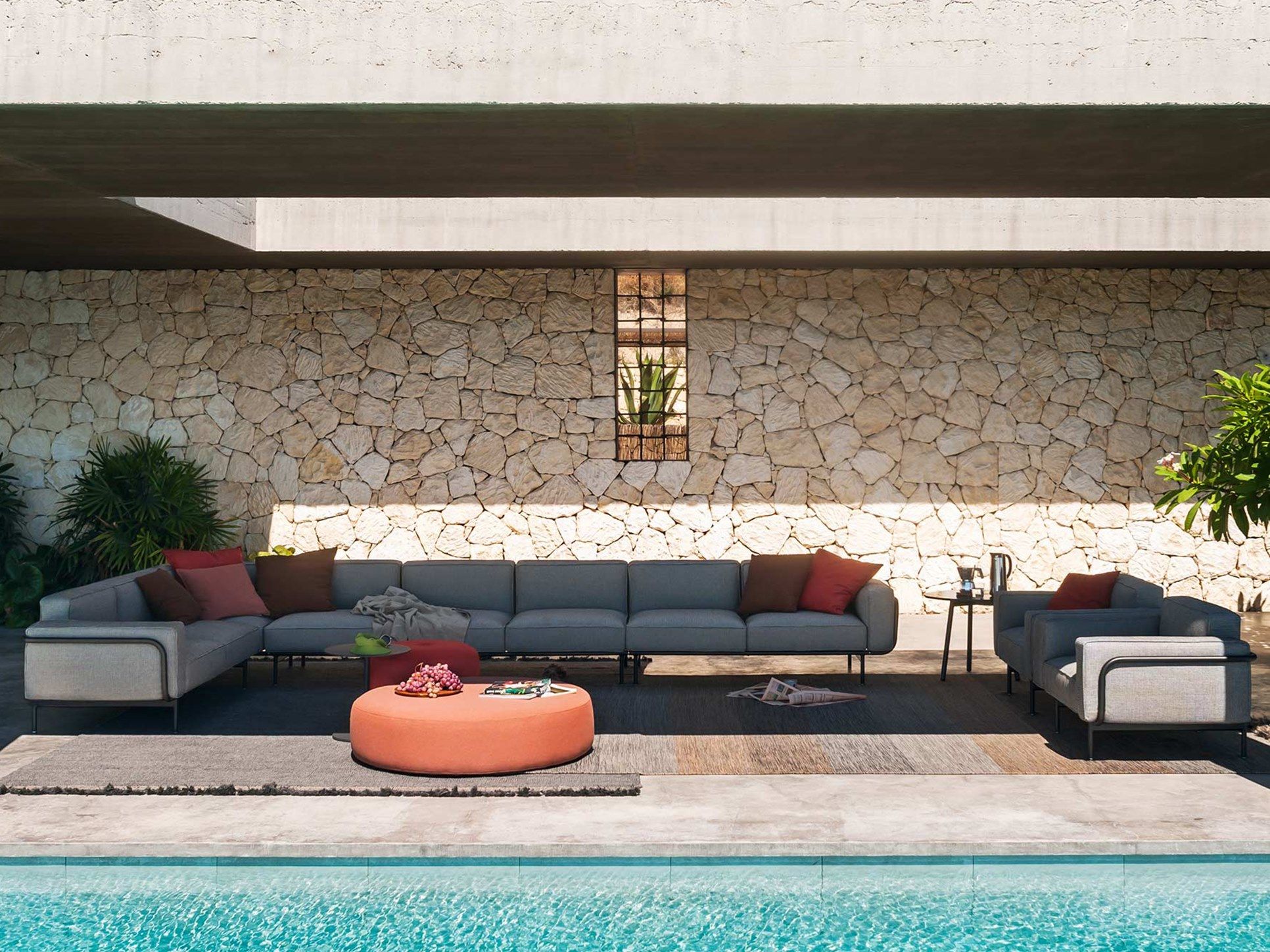 Тканевое садовое кресло с подлокотниками RODA Extendo ARCH-00132096 - Вид №4