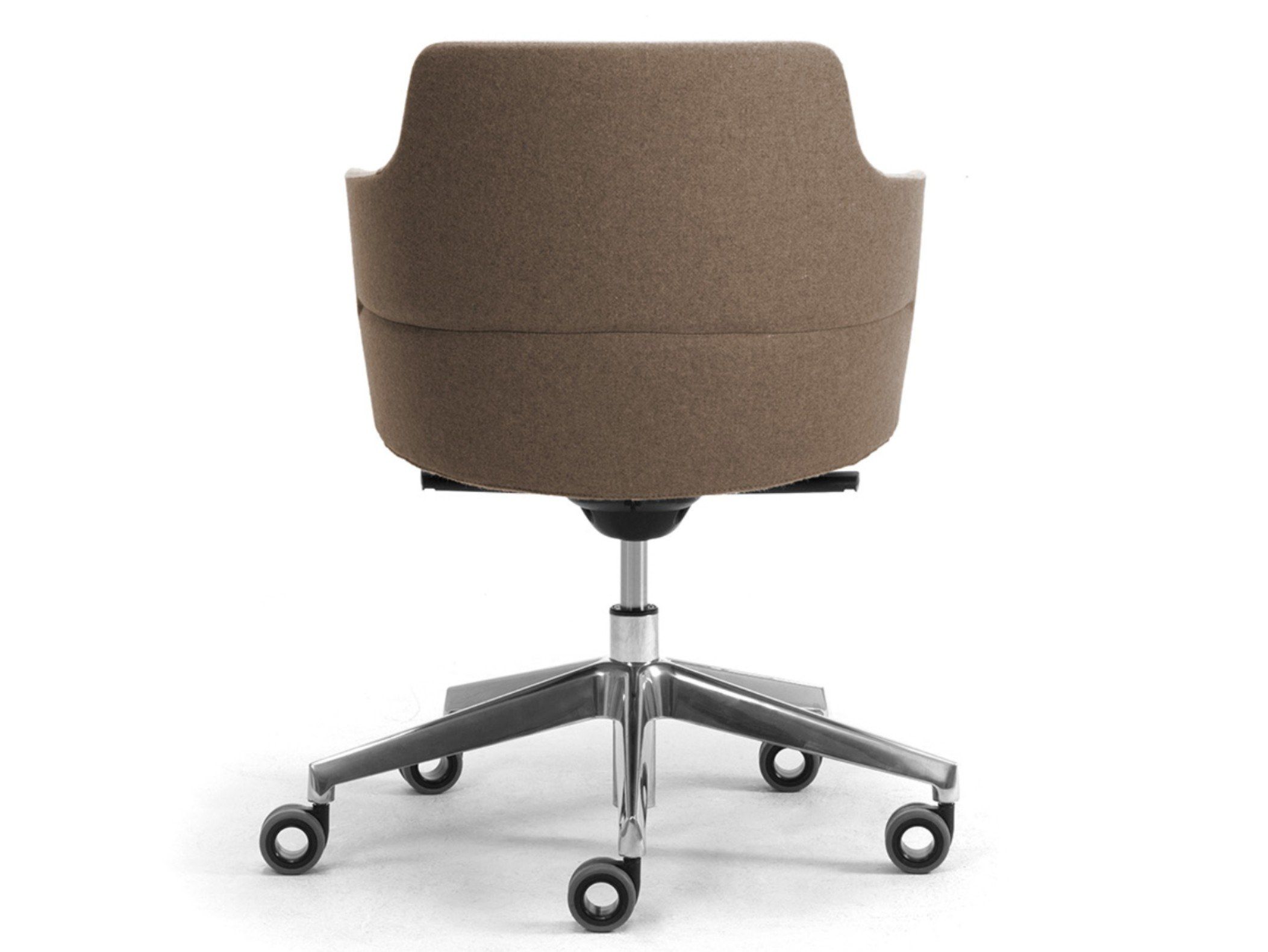 Шерстяное регулируемое по высоте офисное кресло с подлокотниками Leyform ARCH-00138514 - Вид №3