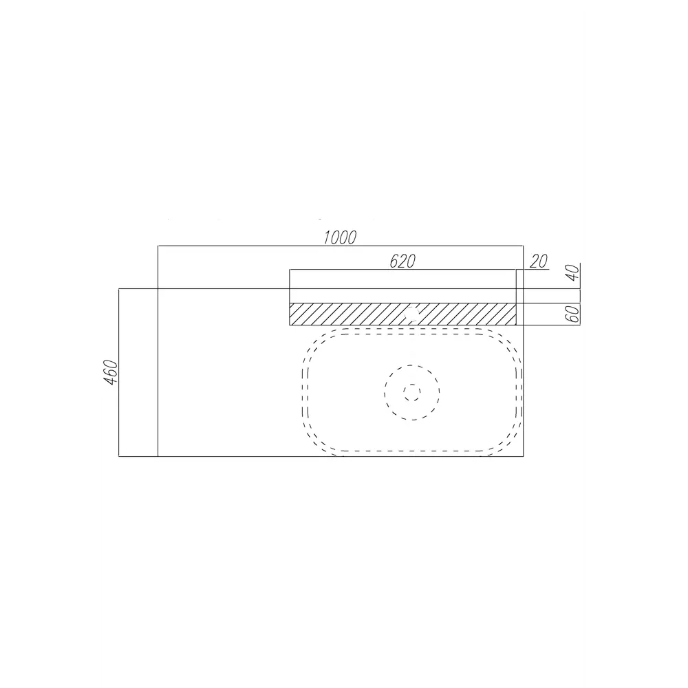 Тумба под раковину Aquaton Мишель 100 см, цвет дуб руст/фьорд STLM-2039164 - Вид №10