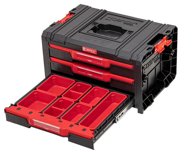 Ящик для инструмента и принадлежностей Qbrick System PRO Drawer 3 Toolbox Expert 9992734 STDN-0052478 - Вид №3