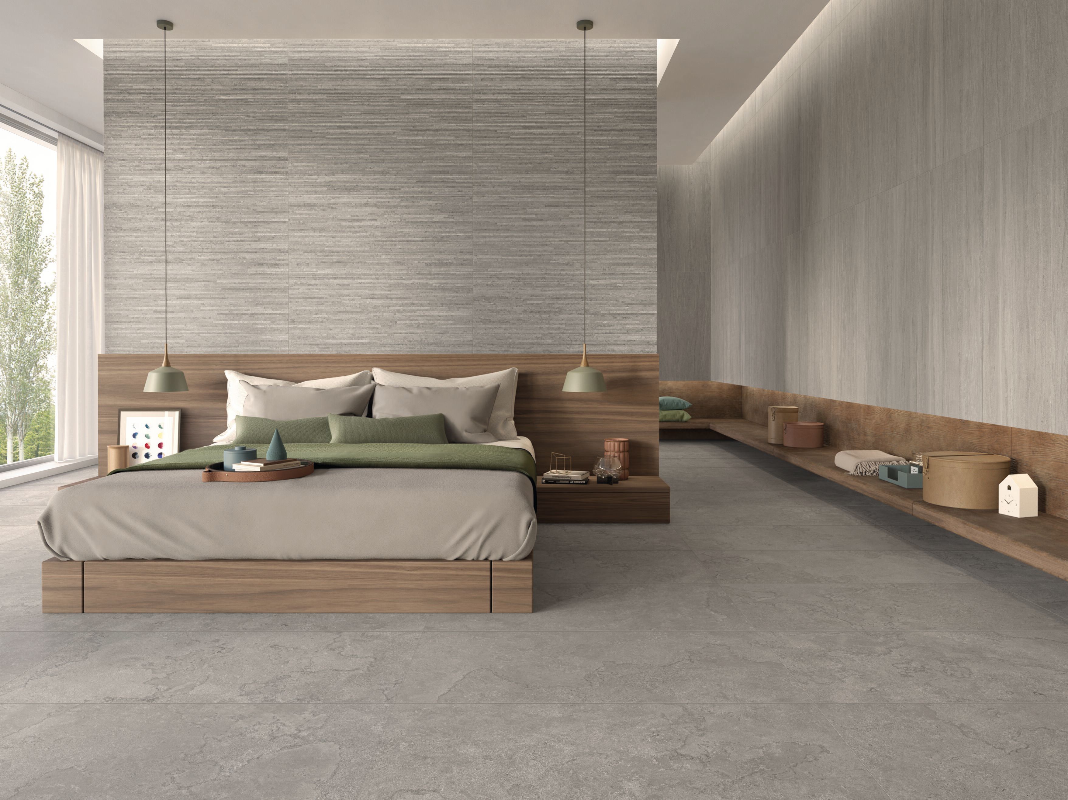 Пол / облицовка керамогранита с эффектом камня Ergon Portland Stone ARCH-00026271