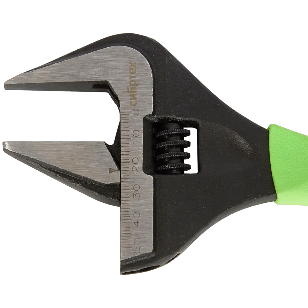 Ключ разводной с тонкими губками Сибртех 15536 захват 50 мм, длина 250 мм STLM-2194150 - Вид №1