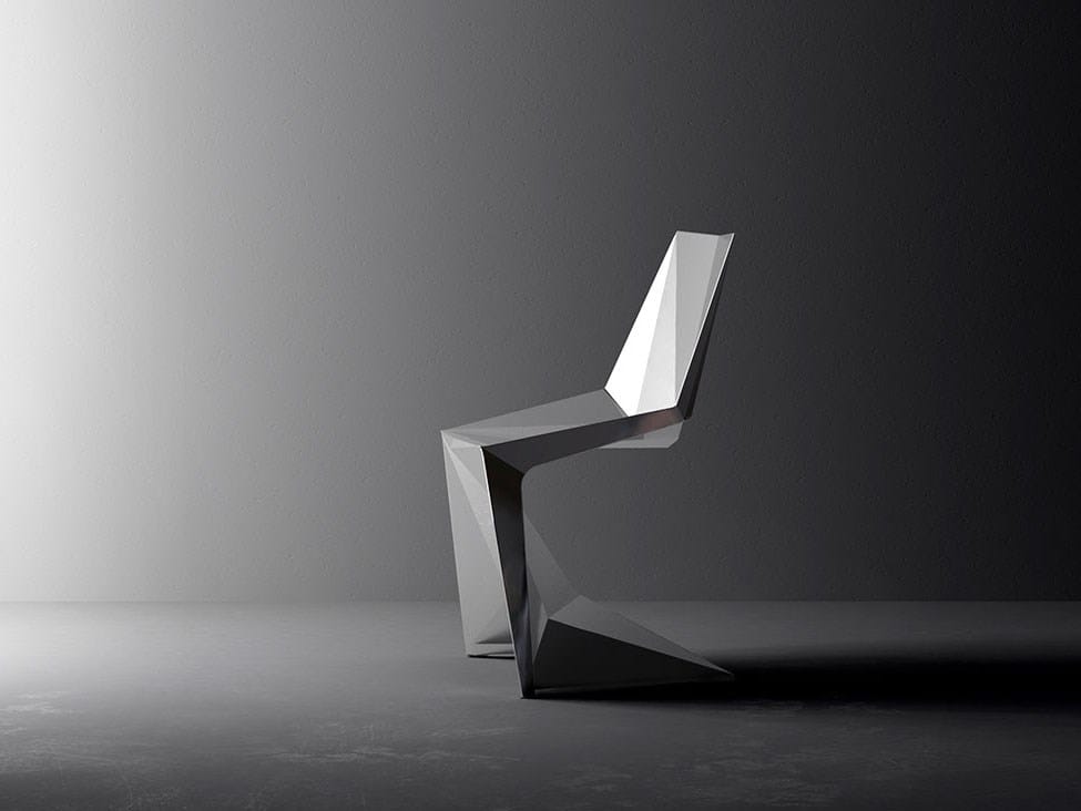 Штабелируемый садовый стул из полипропилена Vondom воксель ARCH-00055589 - Вид №14