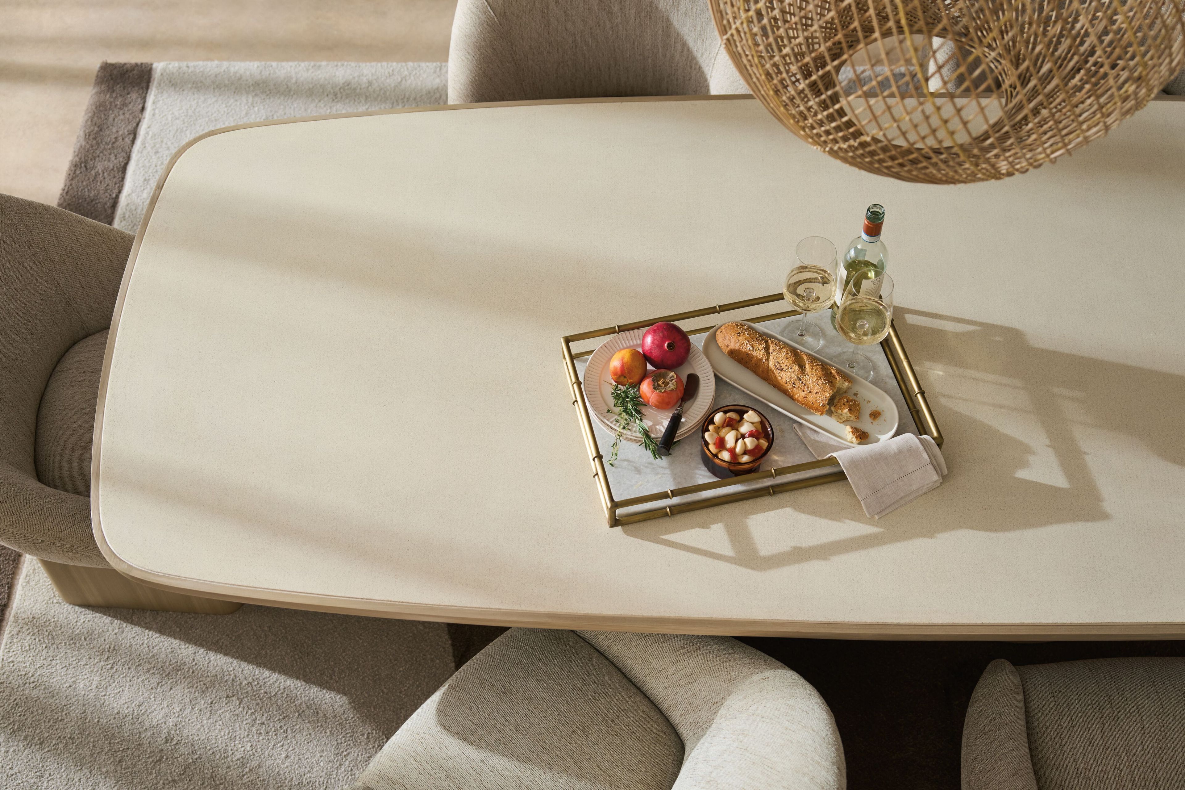 Прямоугольный стол из натурального камня Caracole SANTORINI ARCH-00031047 - Вид №3