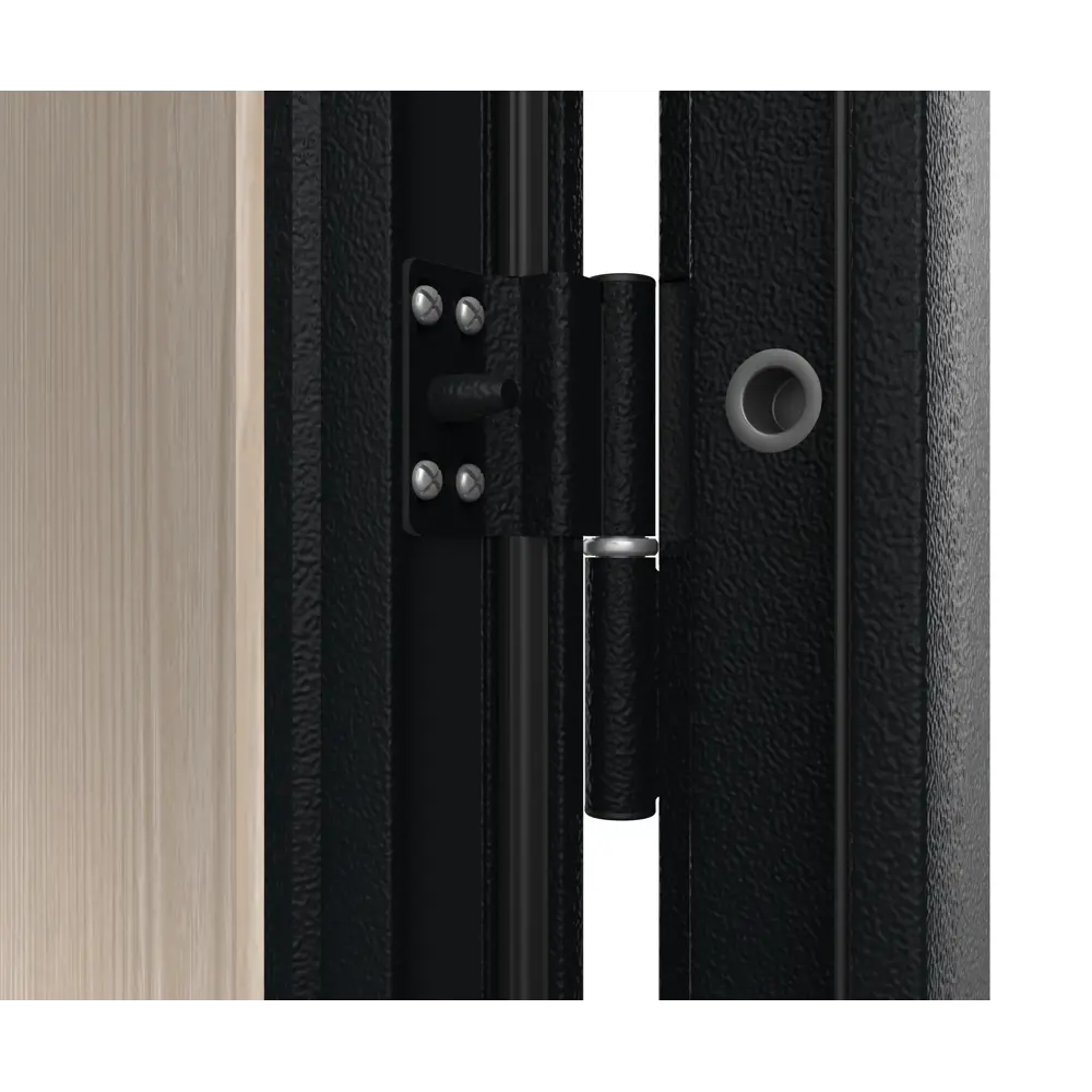 Дверь входная металлическая Оптим 88x205 см левая ясень ривьера DOORHAN STLM-2090130 - Вид №4