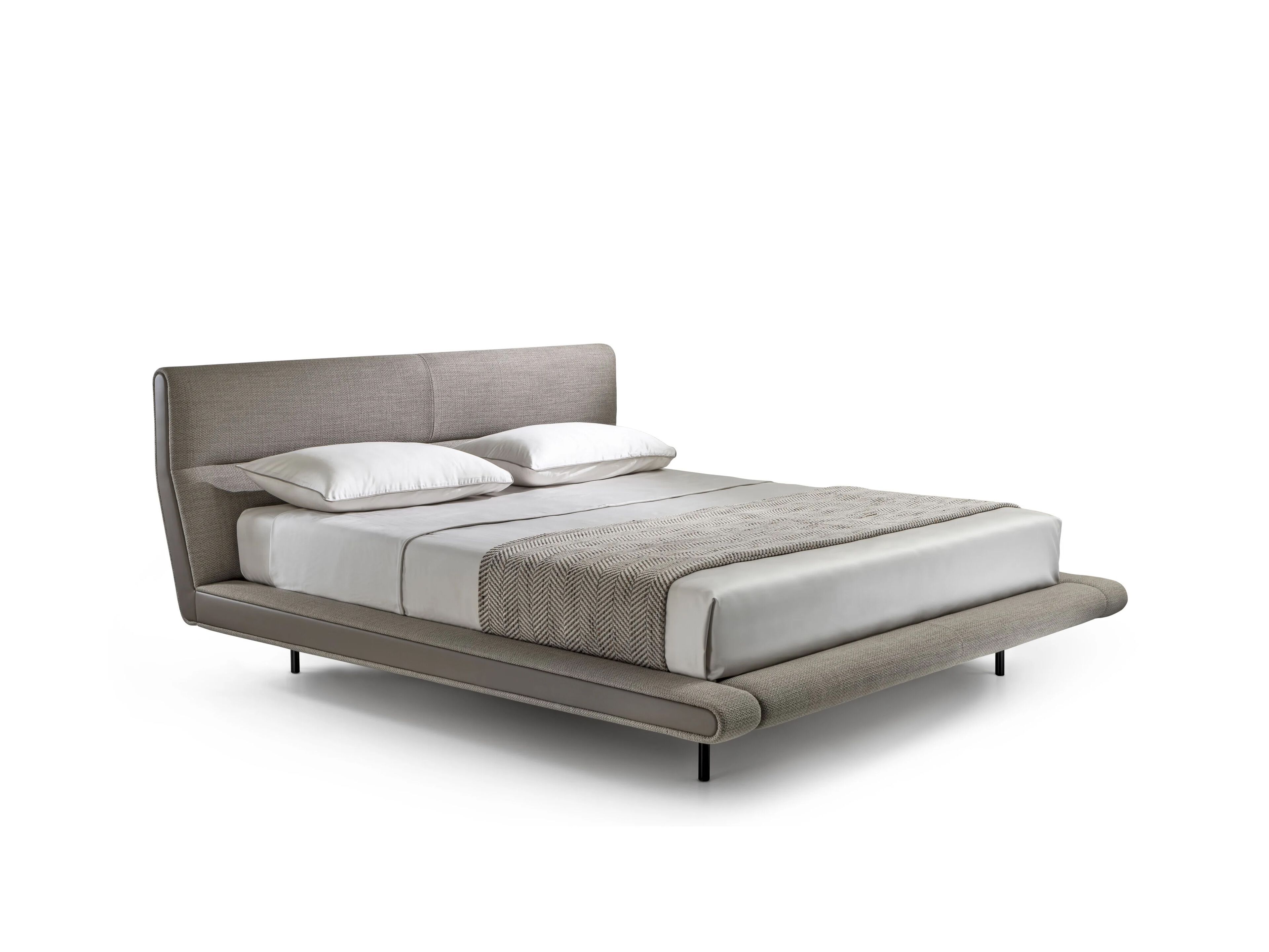 Двуспальная мягкая кровать из ткани Cantori Sharon ARCH-00098688 - Вид №2