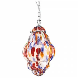 Подвесной светильник Arte Lamp Venezia A2206SP-1CC ARTE LAMP ДИЗАЙНЕРСКИЕ, VENEZIA CHROME 070820 Красный