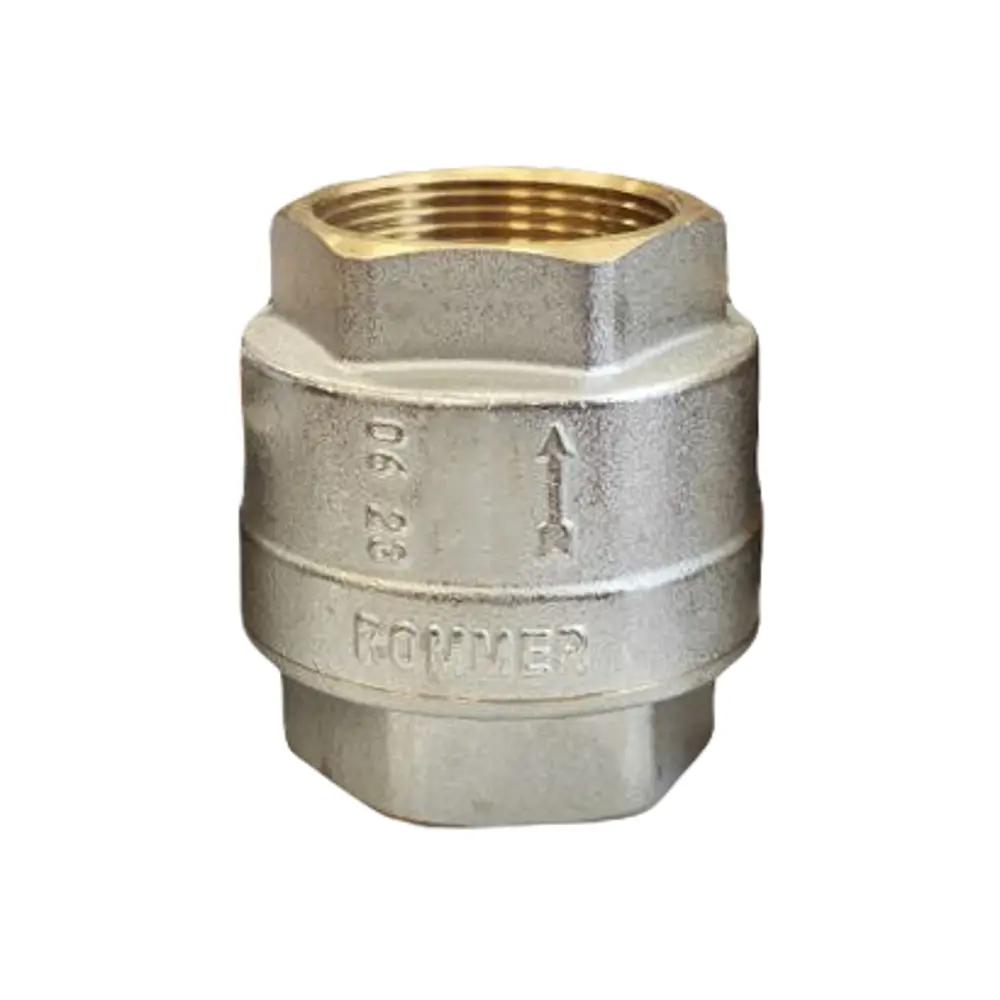 Клапан обратный Rommer 1 1/4" с металлическим седлом STLM-2090094