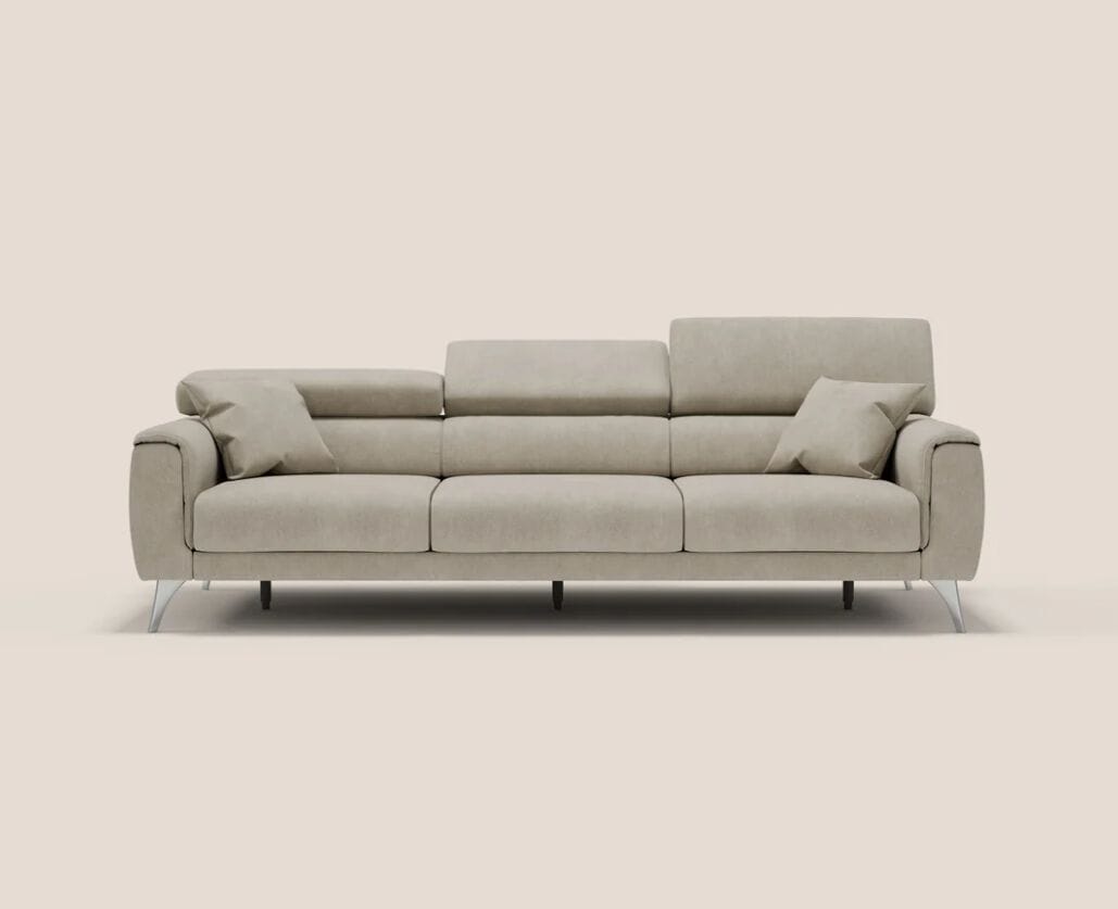 3-местный подголовник тканевый диван с откидной спинкой Divani.Store CARAVAGGIO ARCH-00135263 - Вид №12