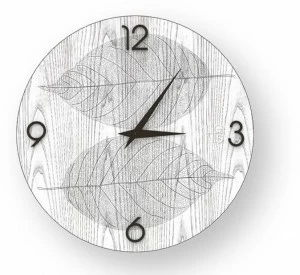 LIGNIS® Настенные часы из дерева с инкрустацией или лепниной Dolcevita nature 10.061 / 10.139