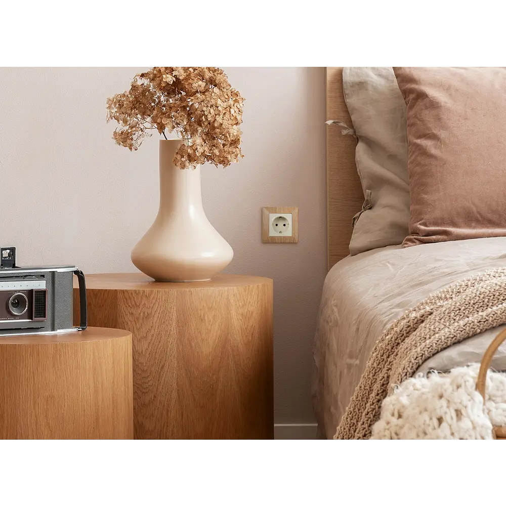Розетка Legrand Valena life 2 контакта с заземлением цвет слоновая кость STLM-2120396 - Вид №13