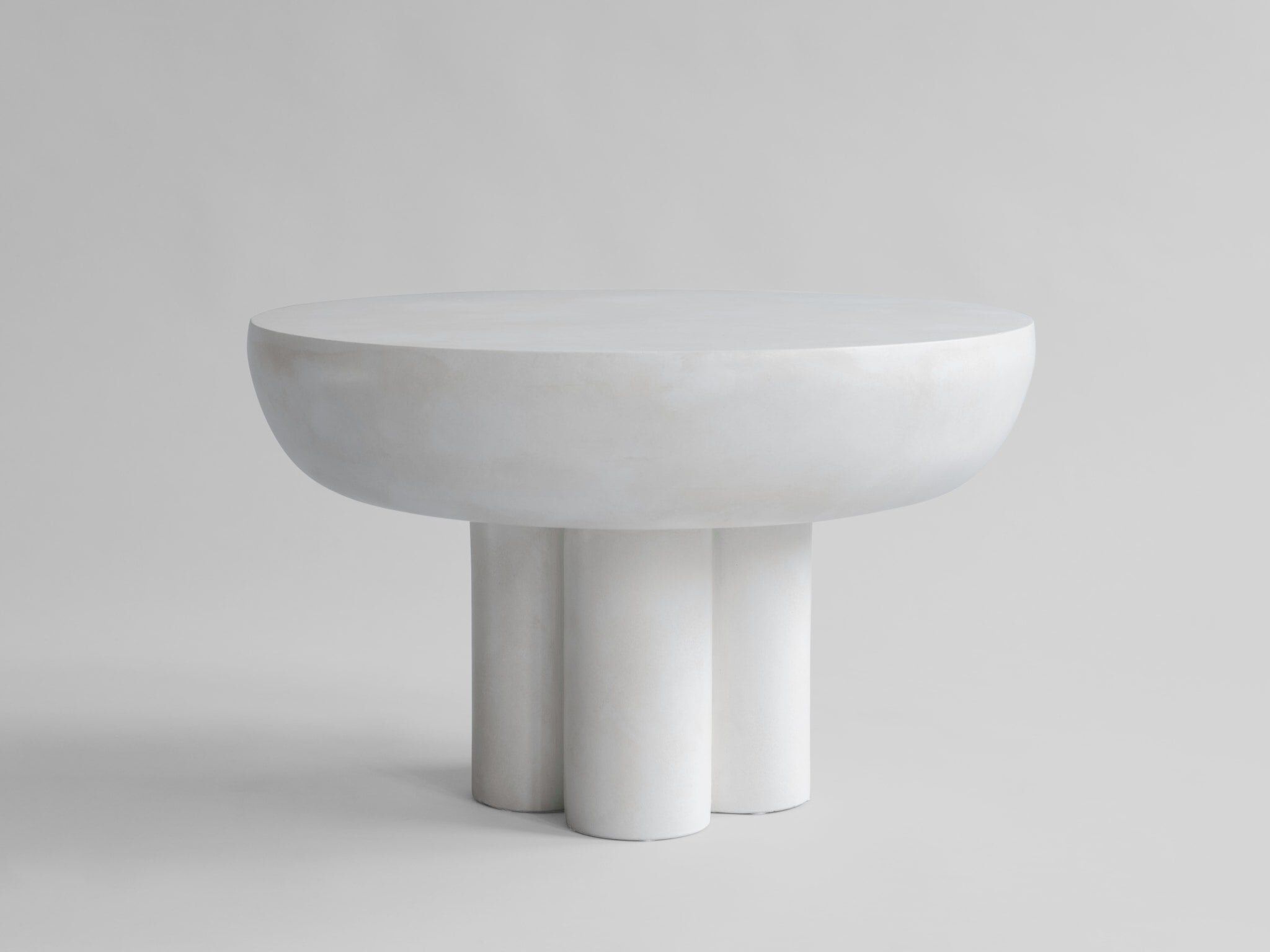 Низкий круглый журнальный столик из волокнистого цемента 101 Copenhagen Crown ARCH-00143243