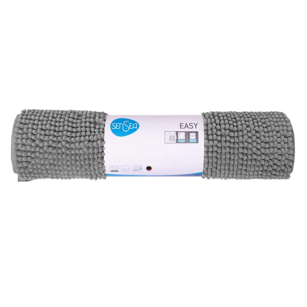 Коврик для ванной Sensea Easy 50x80 см цвет серый STLM-2029762 - Вид №4