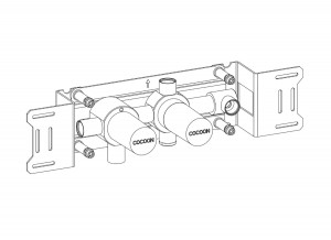 COCOON BOX13 - встроенный термостат, переключатель и выход