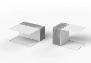 Forma&Cemento Журнальный столик из бетона / прикроватный столик