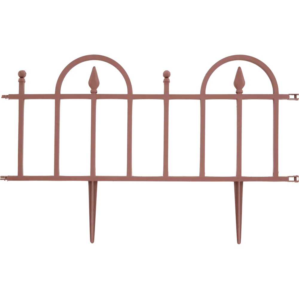 Заборчик 40x60 см полипропилен терракот 5 шт Santreyd STLM-2003999