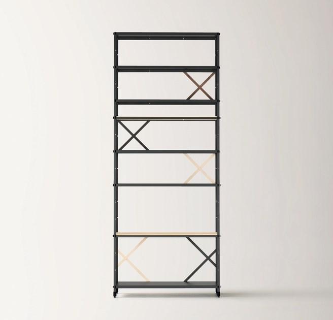 Nils Holger Moormann Двусторонняя открытая полка из стали с порошковым покрытием sun-id-1363490 - Вид №9