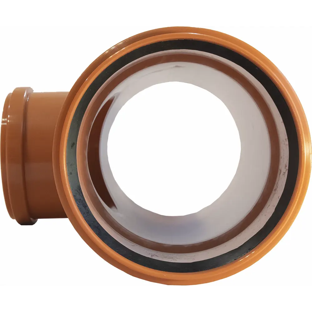 Тройник наружный 87 градусов 160x110 мм ОПТИПЛАСТИК STLM-2095021 - Вид №1