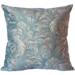 Подушка Seasons Inula бархат 45x45 см цвет голубой 84391951 STLM-2003375