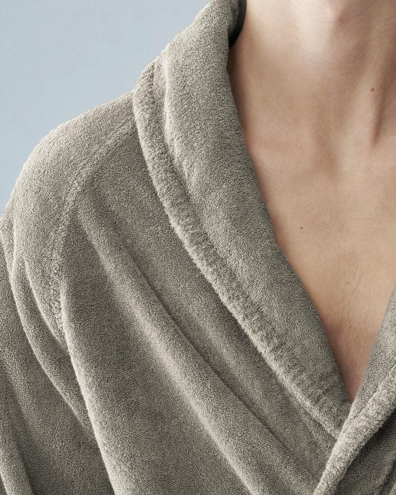 Махровый халат из хлопка Society Limonta CRISP ARCH-00086382 - Вид №6