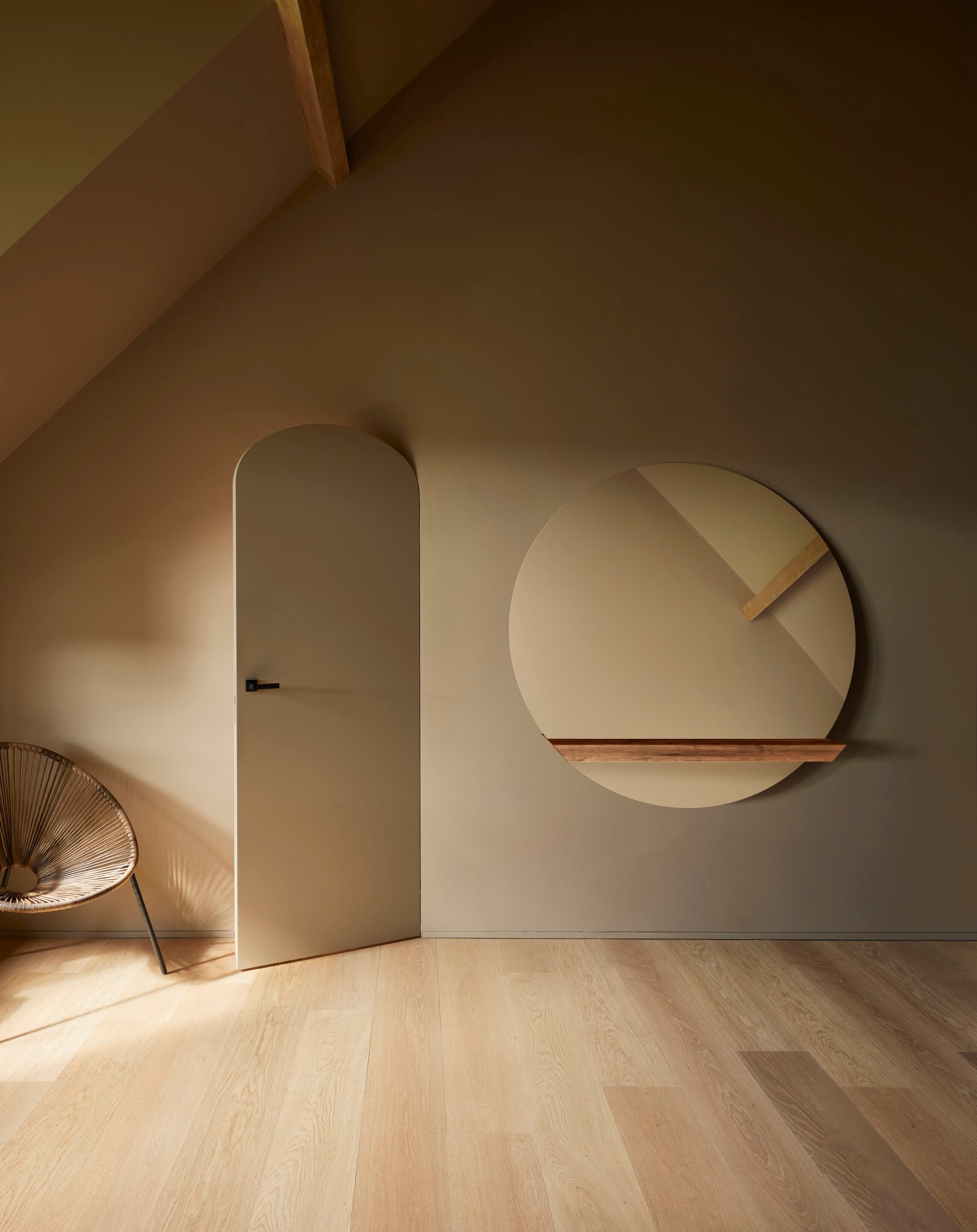 Настенное круглое зеркало PER/USE гильотина ARCH-00030897 - Вид №5