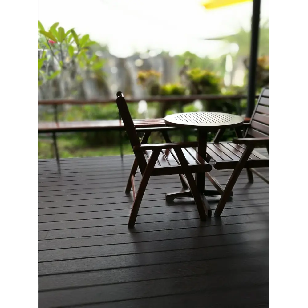 Террасная доска ДПК Holzhof Classic цвет Коричневый 3000x153x28 мм 0.459 м² STLM-2103795 - Вид №5