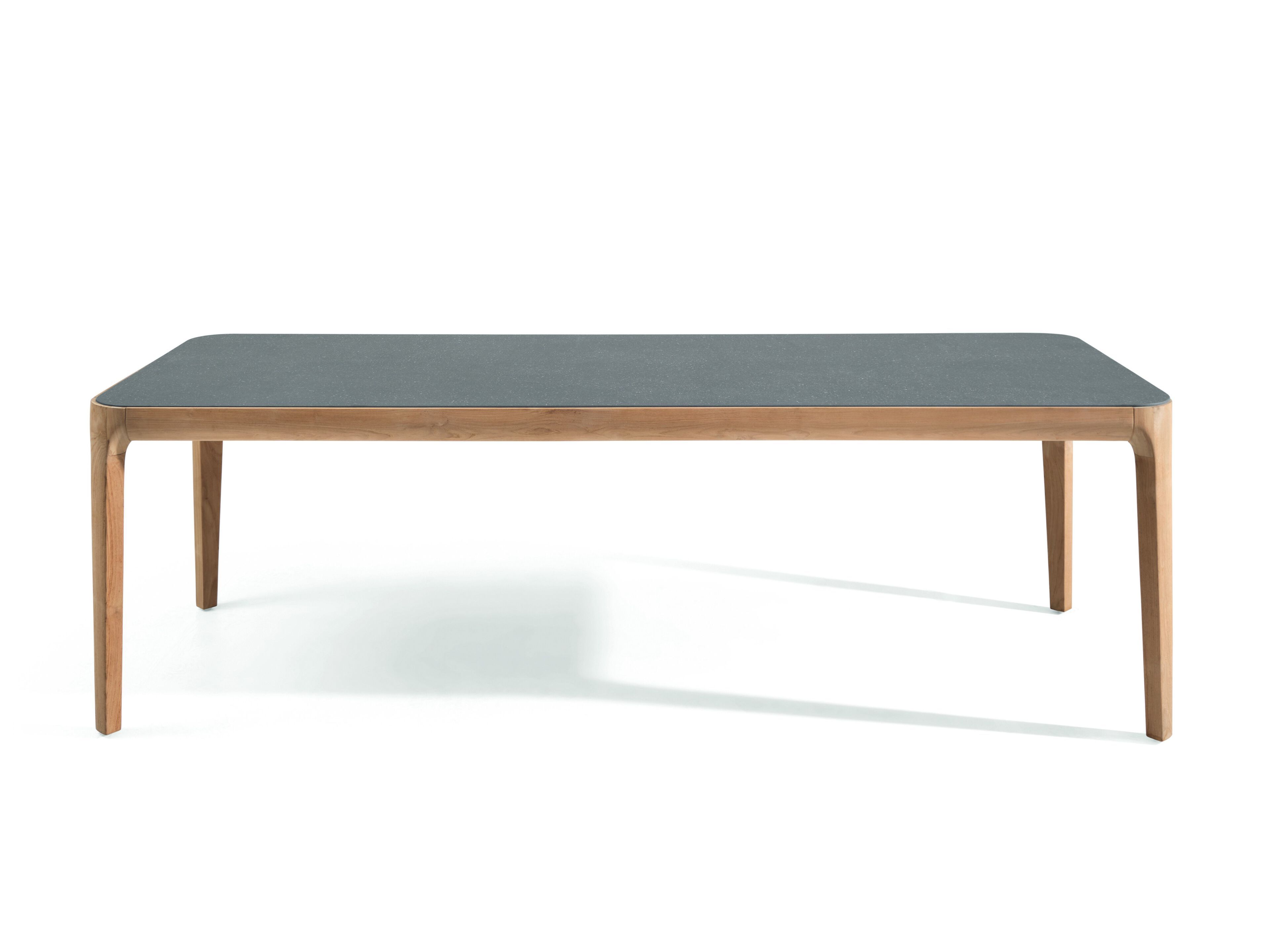 Прямоугольный садовый стол из лавового камня Gervasoni Gervasoni Outdoor ARCH-00004085