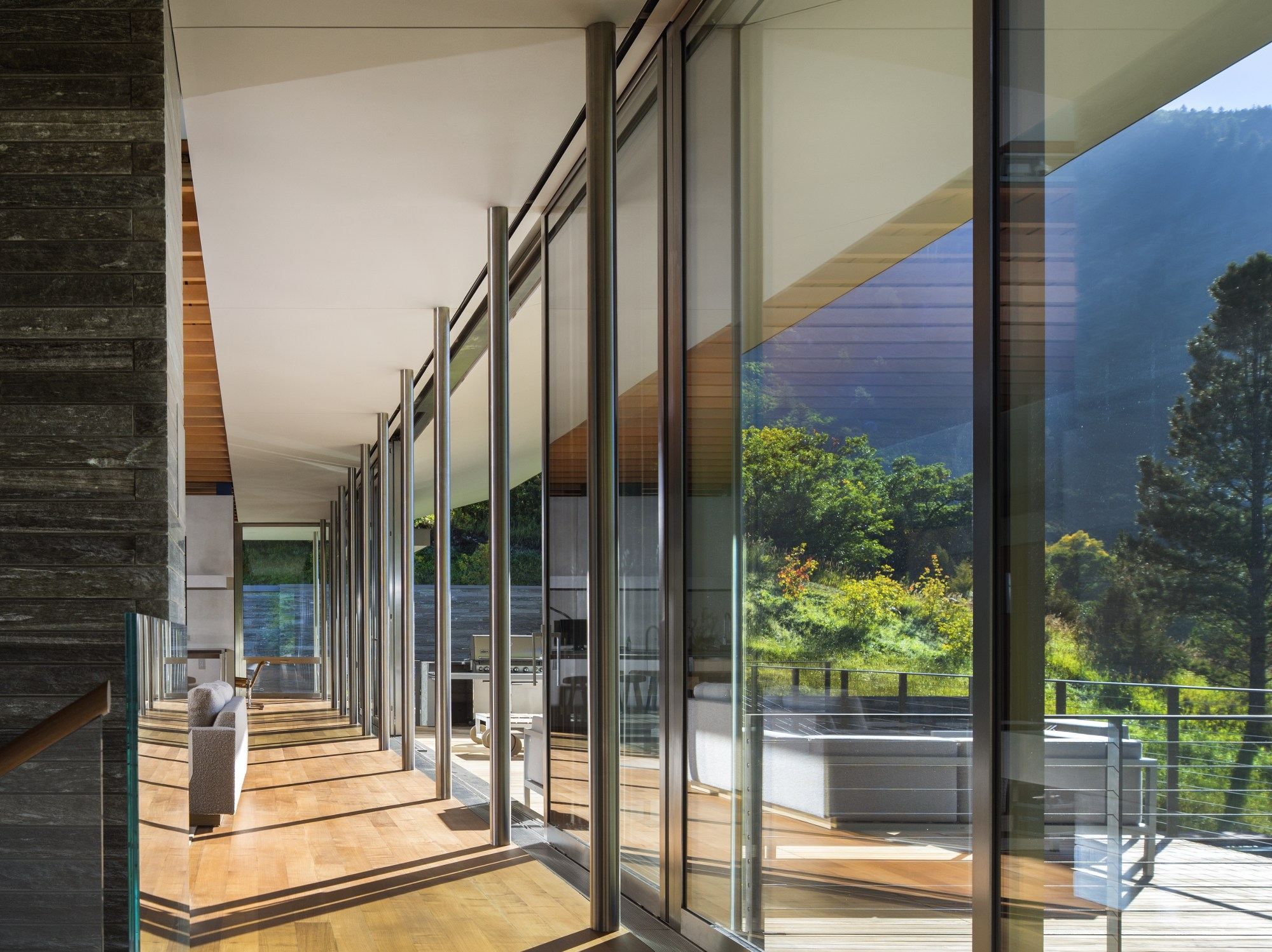 Металлическое раздвижное окно с тепловым сдвигом Capoferri Serramenti M55 ARCH-00106441