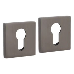 Накладка на замочную скважину Armex DP-C-30 52x52 мм цвет графит