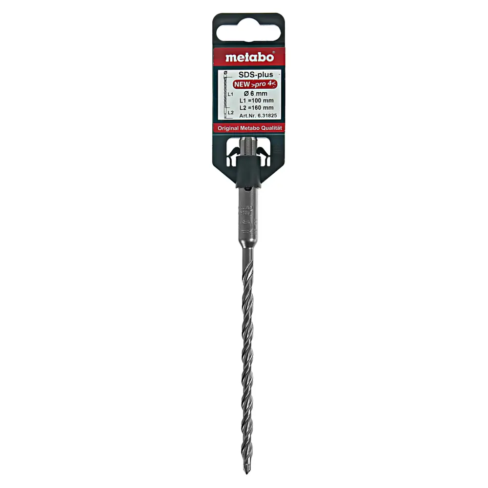 Бур по бетону SDS-plus 6х100х160 мм Metabo Pro4 626835000 STLM-2017937 - Вид №2