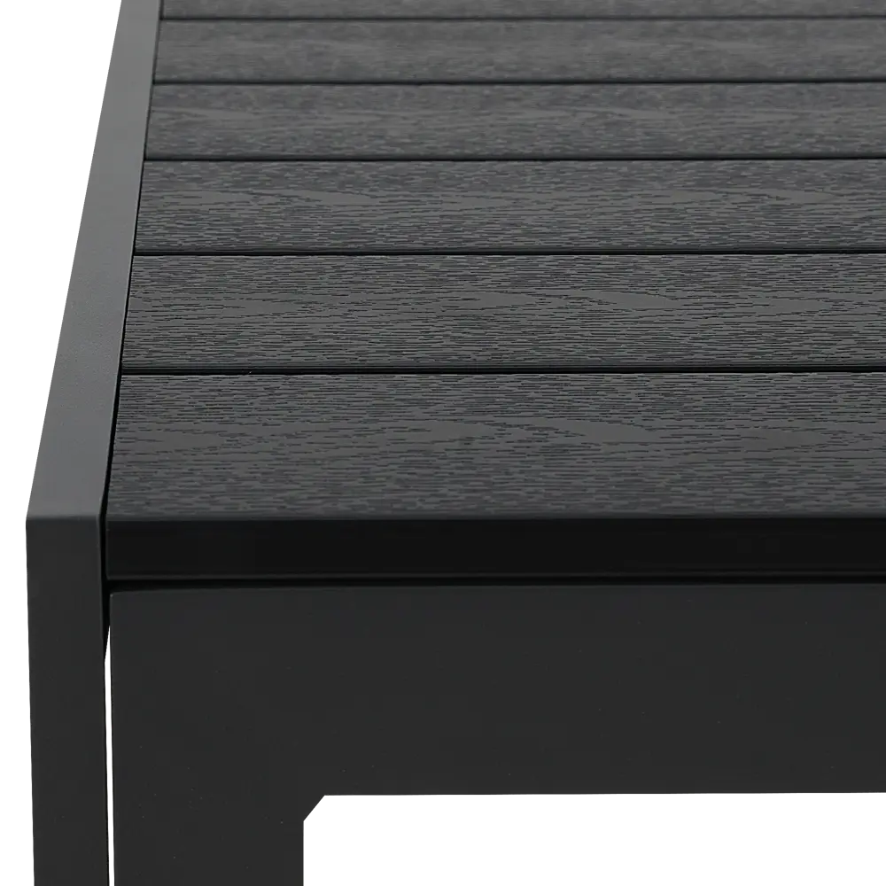 Садовый стол нераздвижной BEGINIA Lyra 160x80 см алюминий серый STLM-2001703 - Вид №8