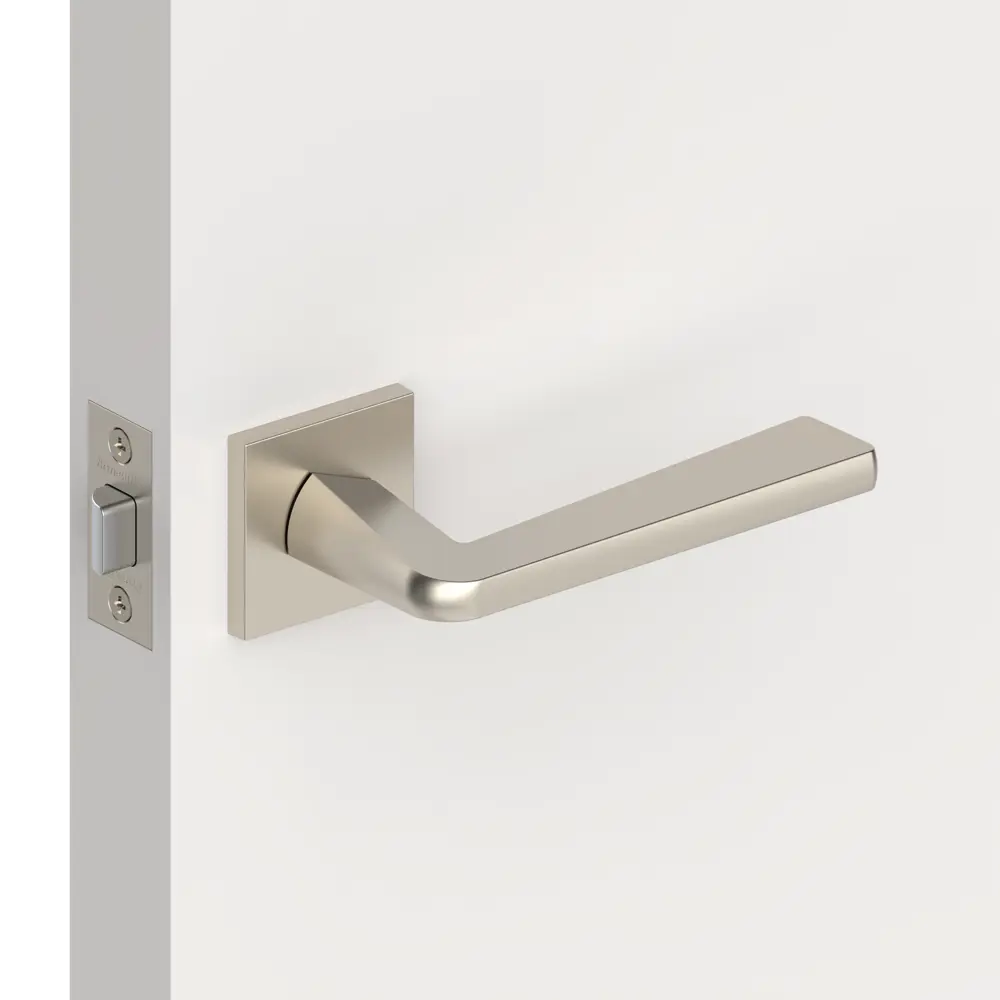Дверная ручка Armadillo Torso USS без запирания ЦАМ гальваническое покрытие цвет матовый никель STLM-2138585 - Вид №4