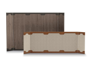 Деревянная перегородка