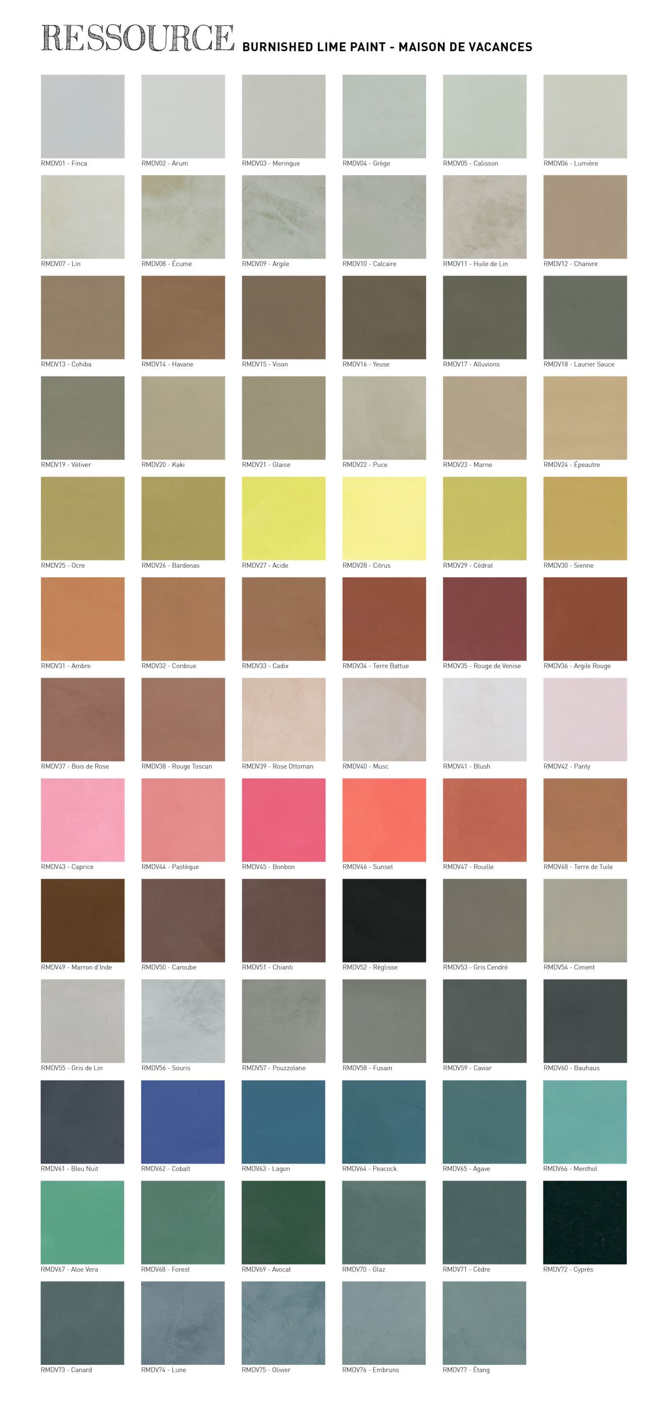 Декоративная известковая краска Ressource Lime paints ARCH-00017852 - Вид №48