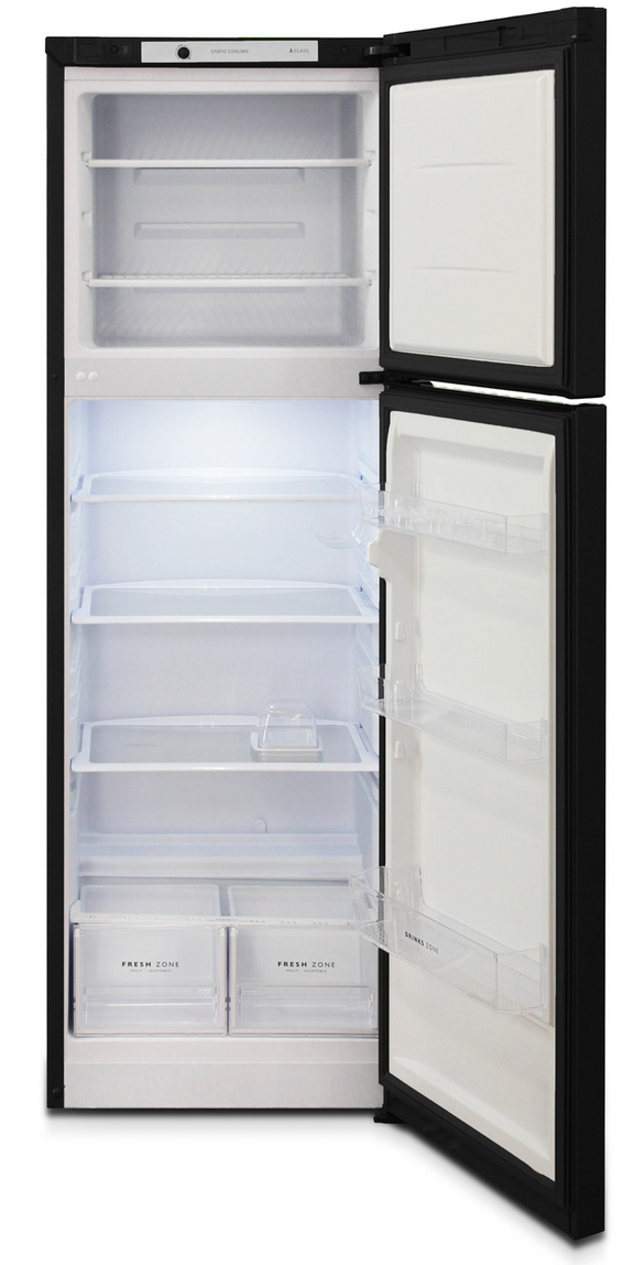 9082905 Холодильник с морозильником   Бирюса B6039 черный STDN-0006123 - Вид №1