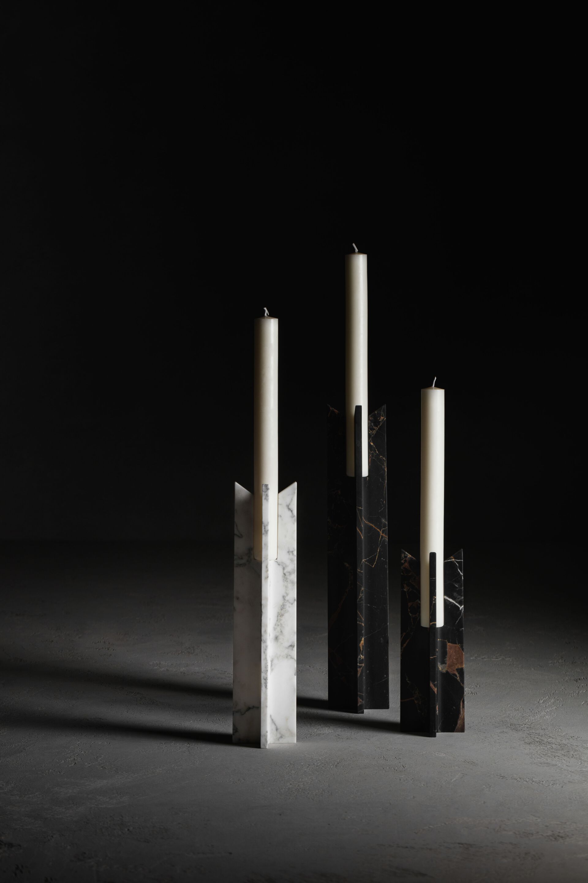 Мраморный подсвечник Kreoo TRINITY ARCH-00015284 - Вид №1