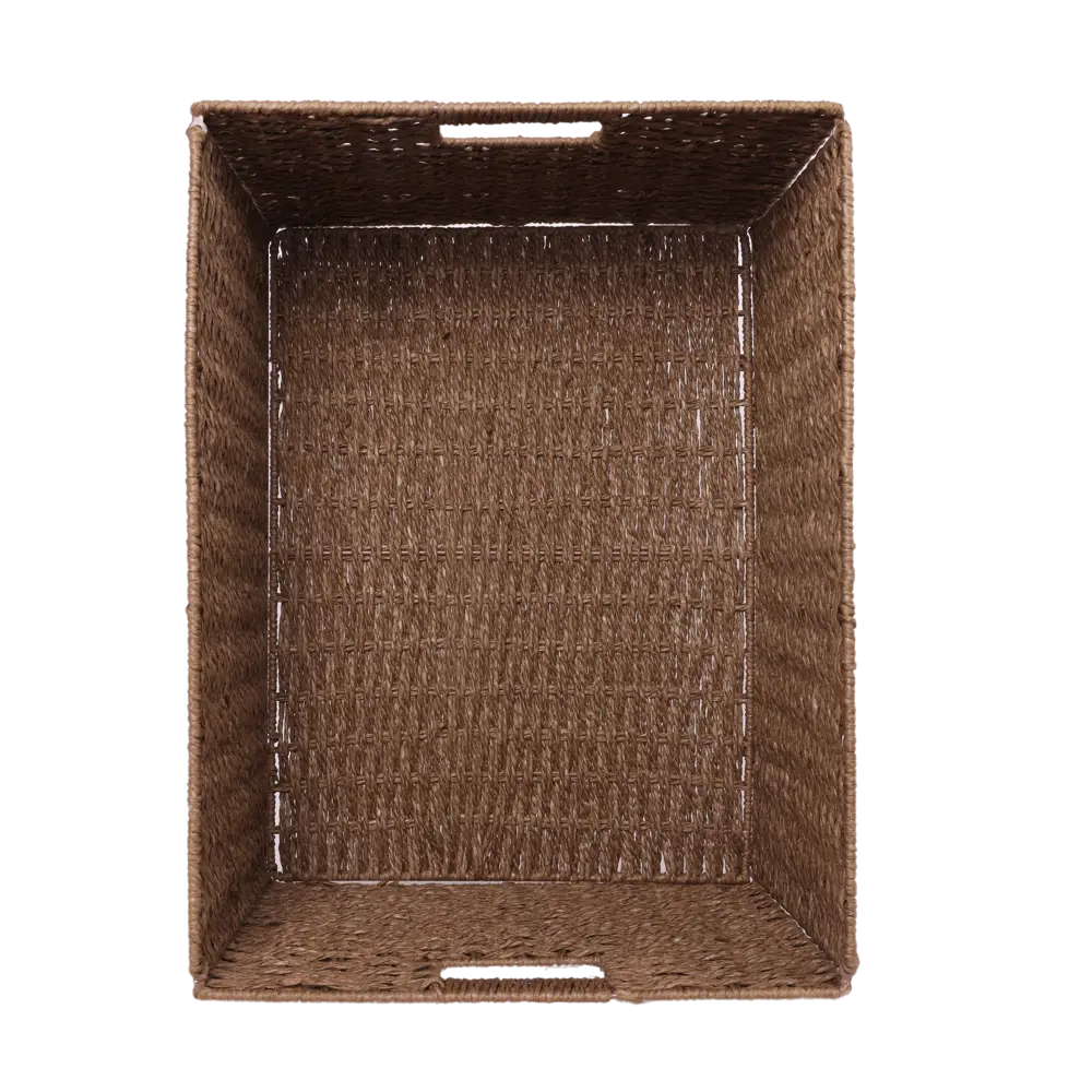 Корзина Konsensa 38x28x18 см бумага цвет коричневый STLM-2004862 - Вид №3