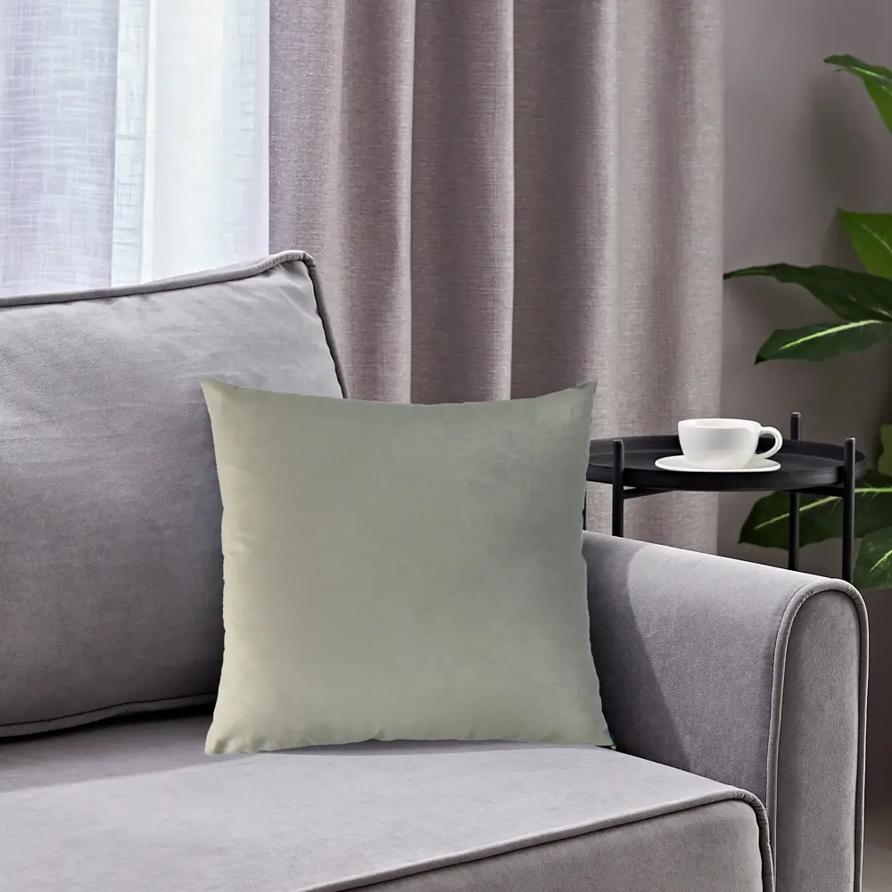 Декоративная подушка Seasons Moon 4 45x45 см цвет серо-коричневый STLM-2025714 - Вид №3