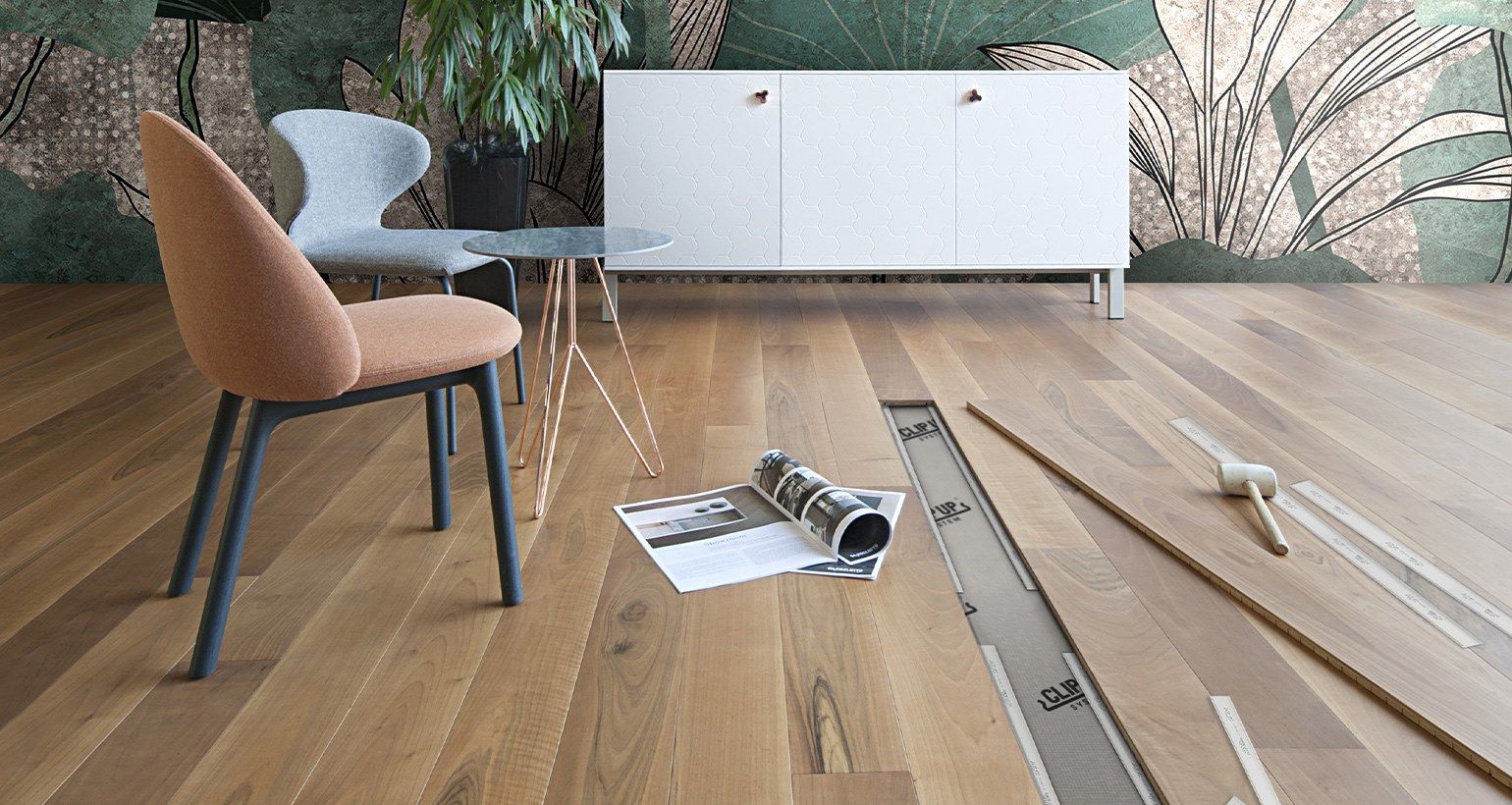 Система укладки деревянных полов Garbelotto Clip Up System® ARCH-00096469 - Вид №1