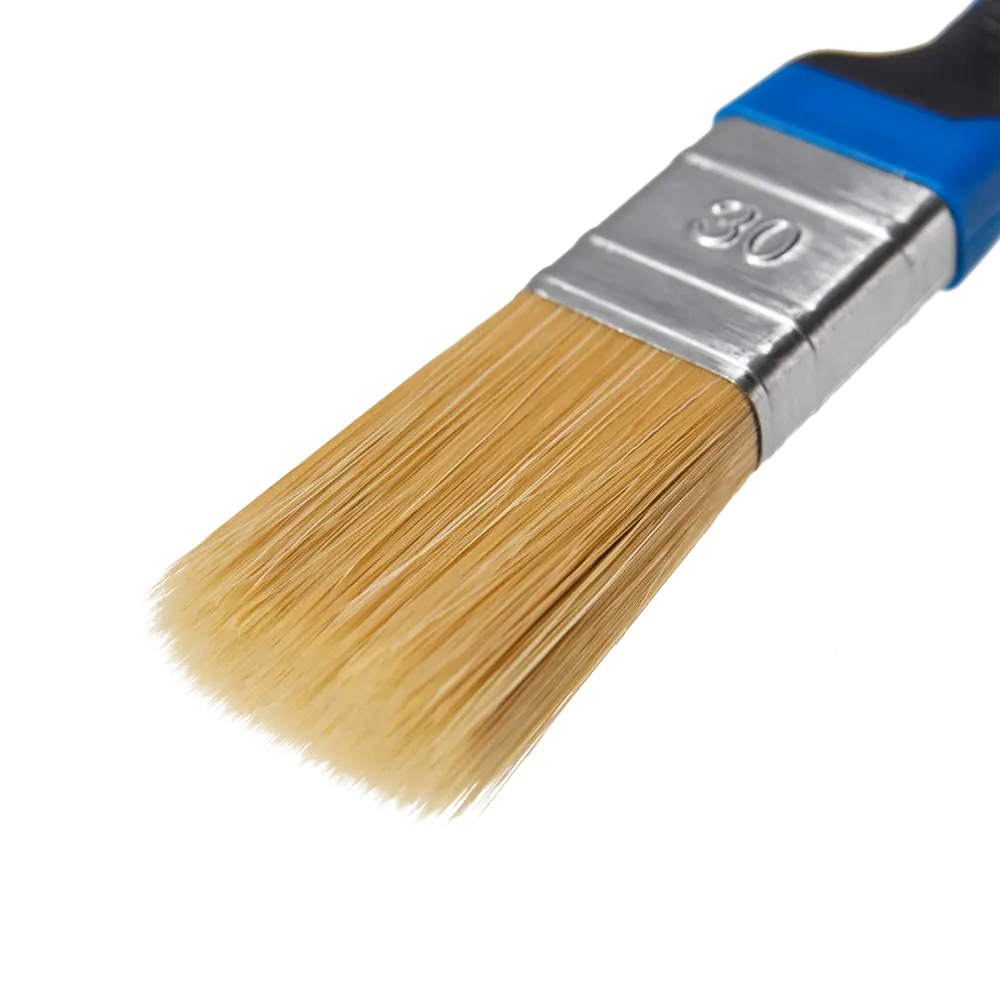 Кисть плоская для водных красок 30 мм DILWIS синтетическая щетина STLM-2163901 - Вид №1