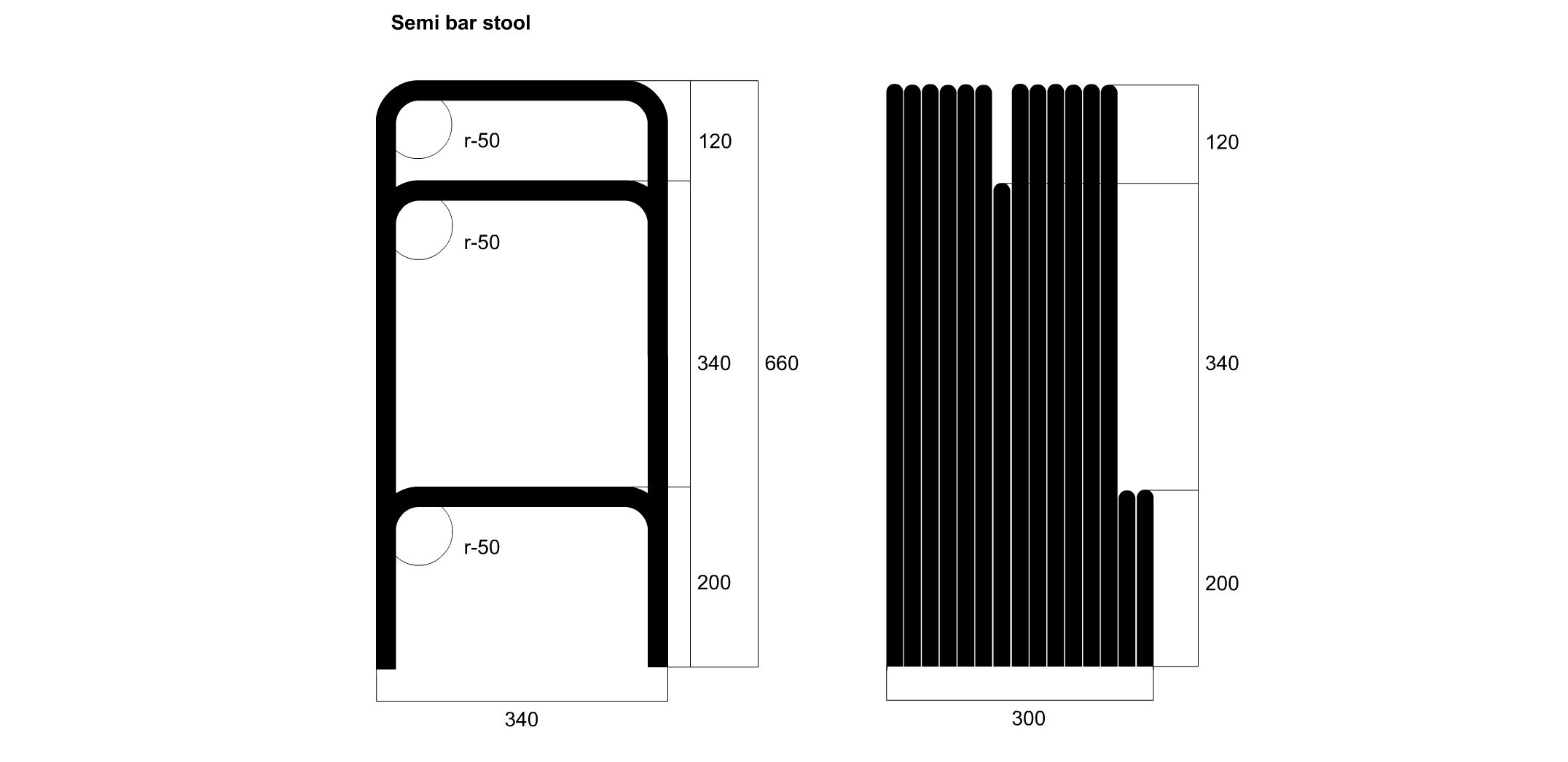 Алюминиевый высокий садовый стул с порошковым покрытием Joyf TUbe ARCH-00031635 - Вид №44