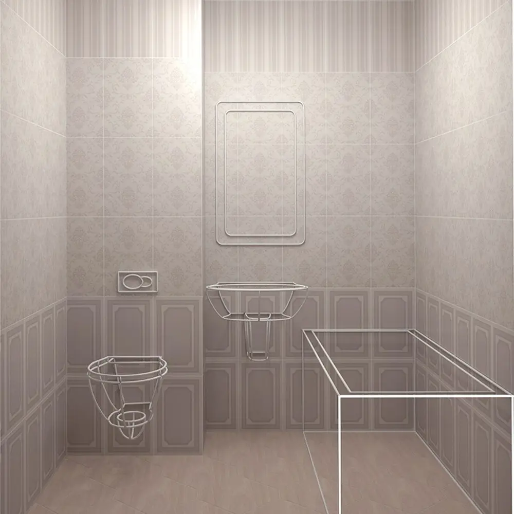 Бордюр-карандаш, цвет серый матовый, 25х0,2 см 16387414 STLM-2090606 Santreyd  - Вид №2