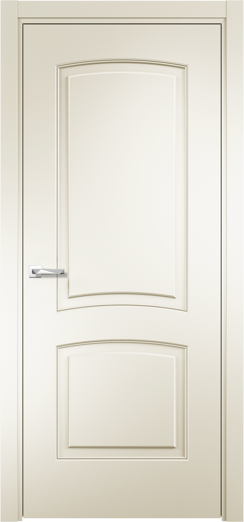 93718126 Дверь межкомнатная Оксфорд ДГ глухая ПВХ-плёнка цвет софт панакота 200 x 80 см STLM-0554403 LOYARD