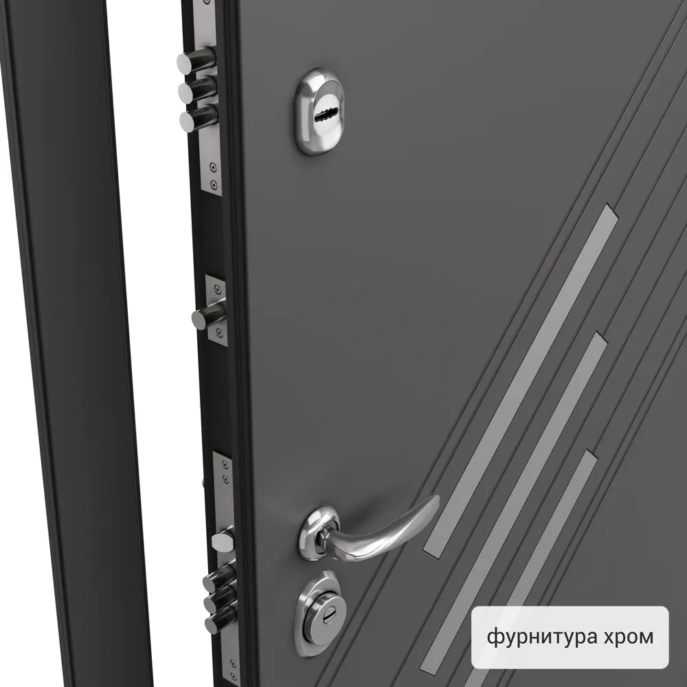 Дверь входная металлическая Фолд Рид 880 мм правая цвет серый 82858659 STLM-2178271 TOREX  - Вид №11