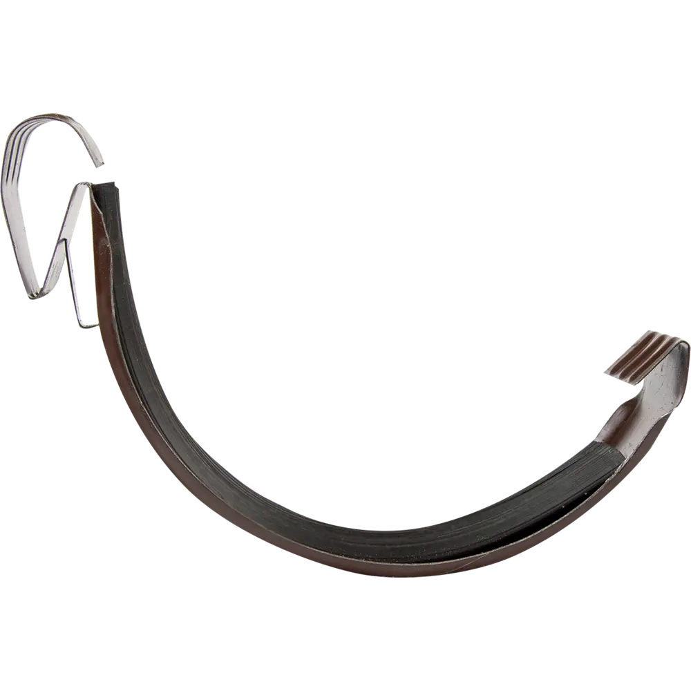 Соединитель для желоба D125 мм цвет коричневый ВЕГА STLM-2162432 - Вид №1