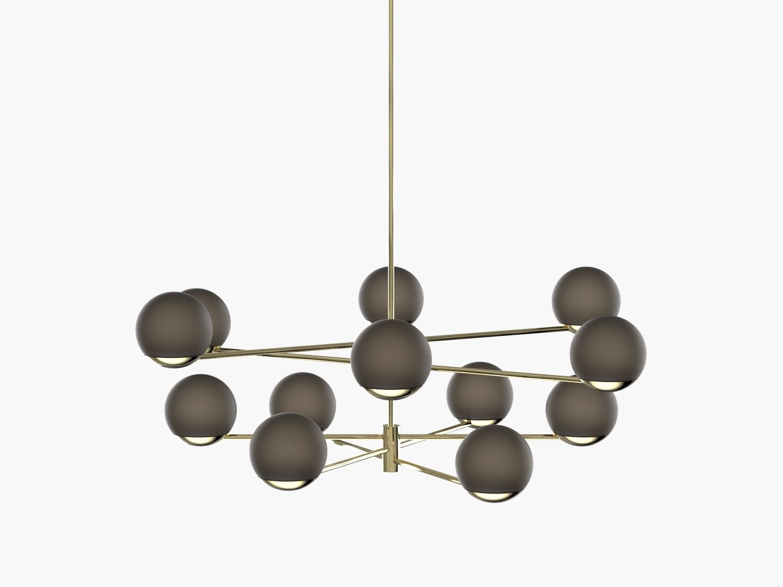 Светодиодный потолочный светильник ручной работы Cameron Design House Мяч и обруч ARCH-00063114 - Вид №1