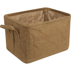 Ящик Kub TD668, 390x290x260 мм, 29 л, джут, цвет соломенный