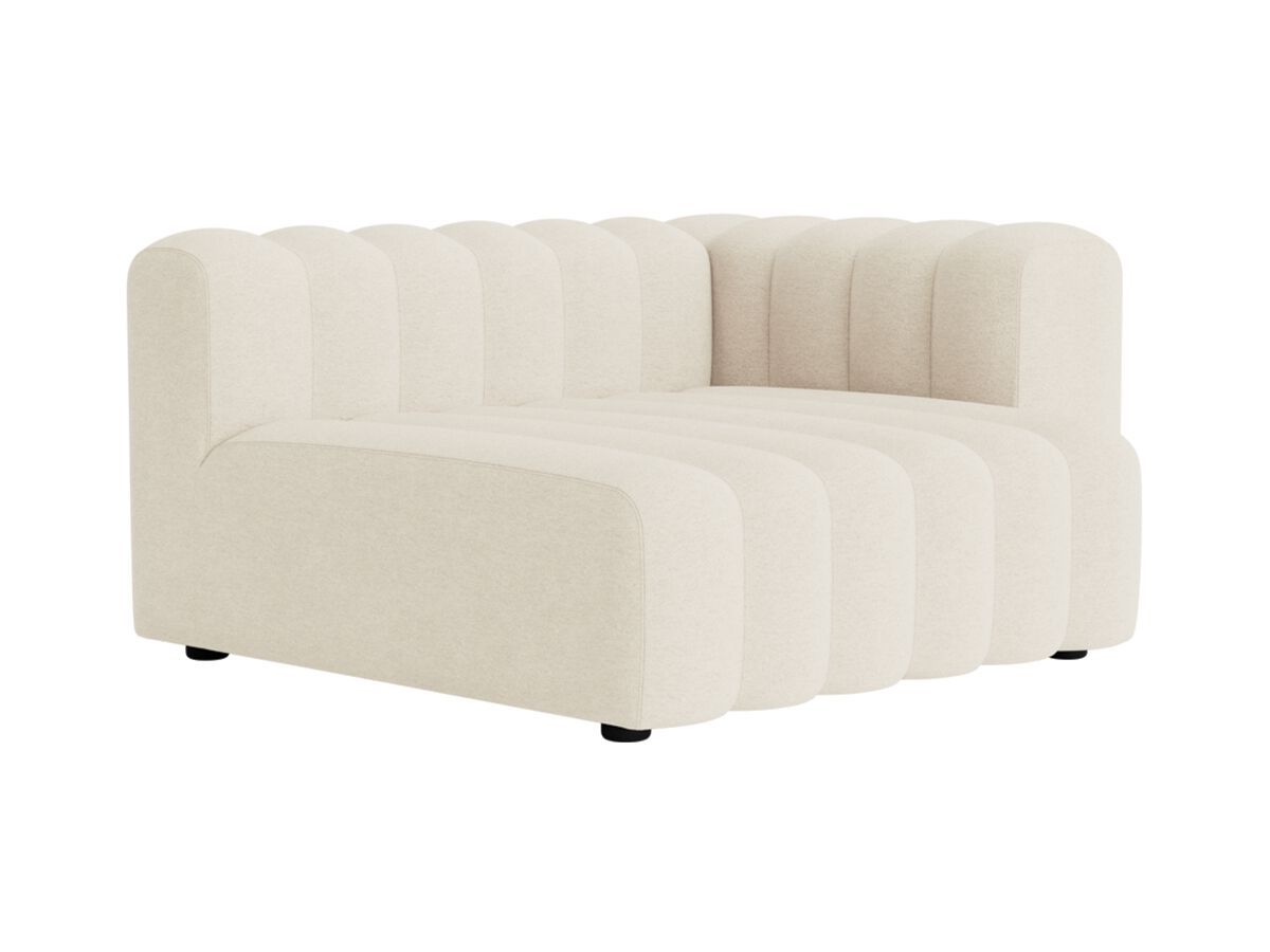 Кресло из ткани living с короткими подлокотниками NORR11 студия ARCH-00058488